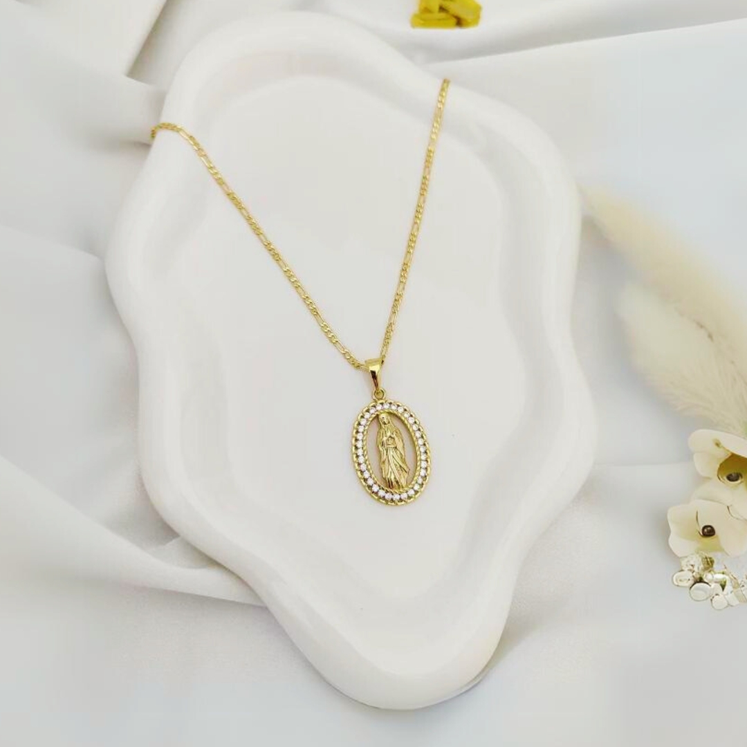 Collar Virgen Maria +CAJAREGALO